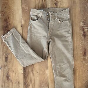 Gap cheeky straight high rise Jeans